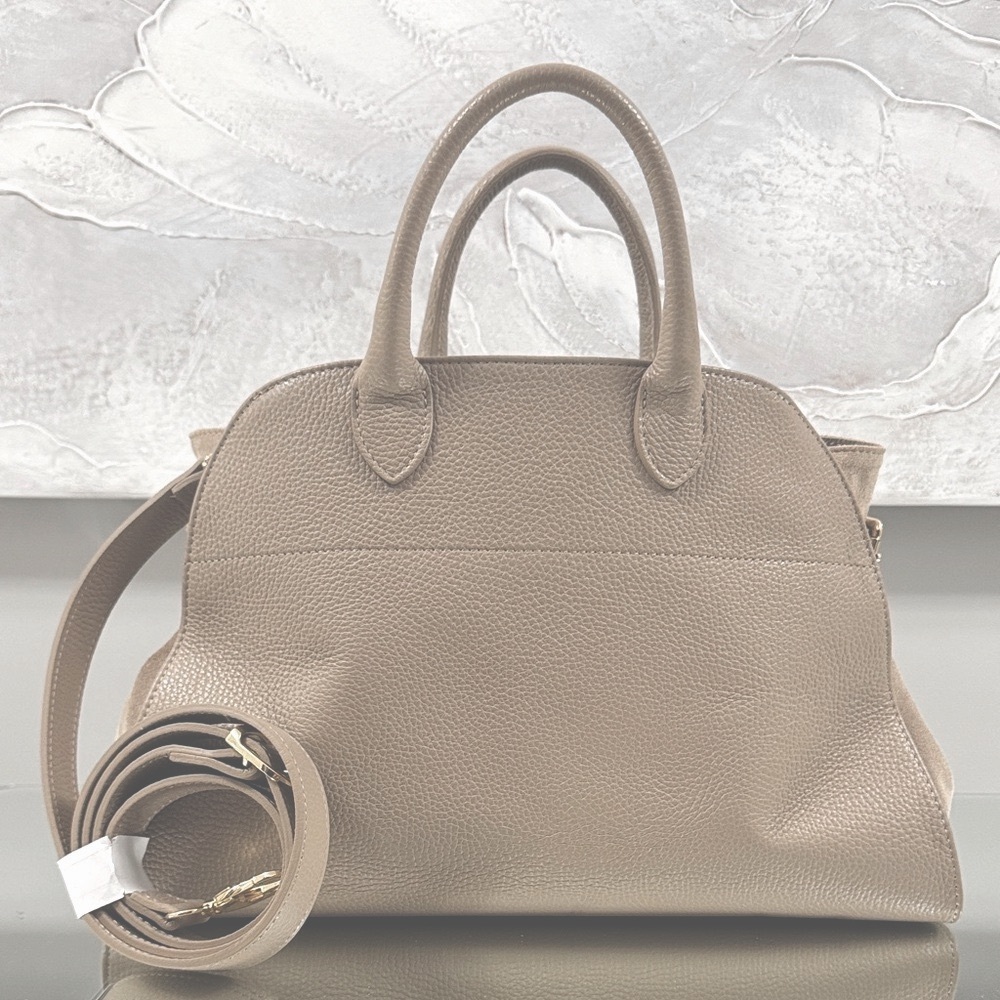 VIRAL ANNA PAOLA GENUINE
ITALIAN LEATHER & SUEDE
TOTE     NEW!!